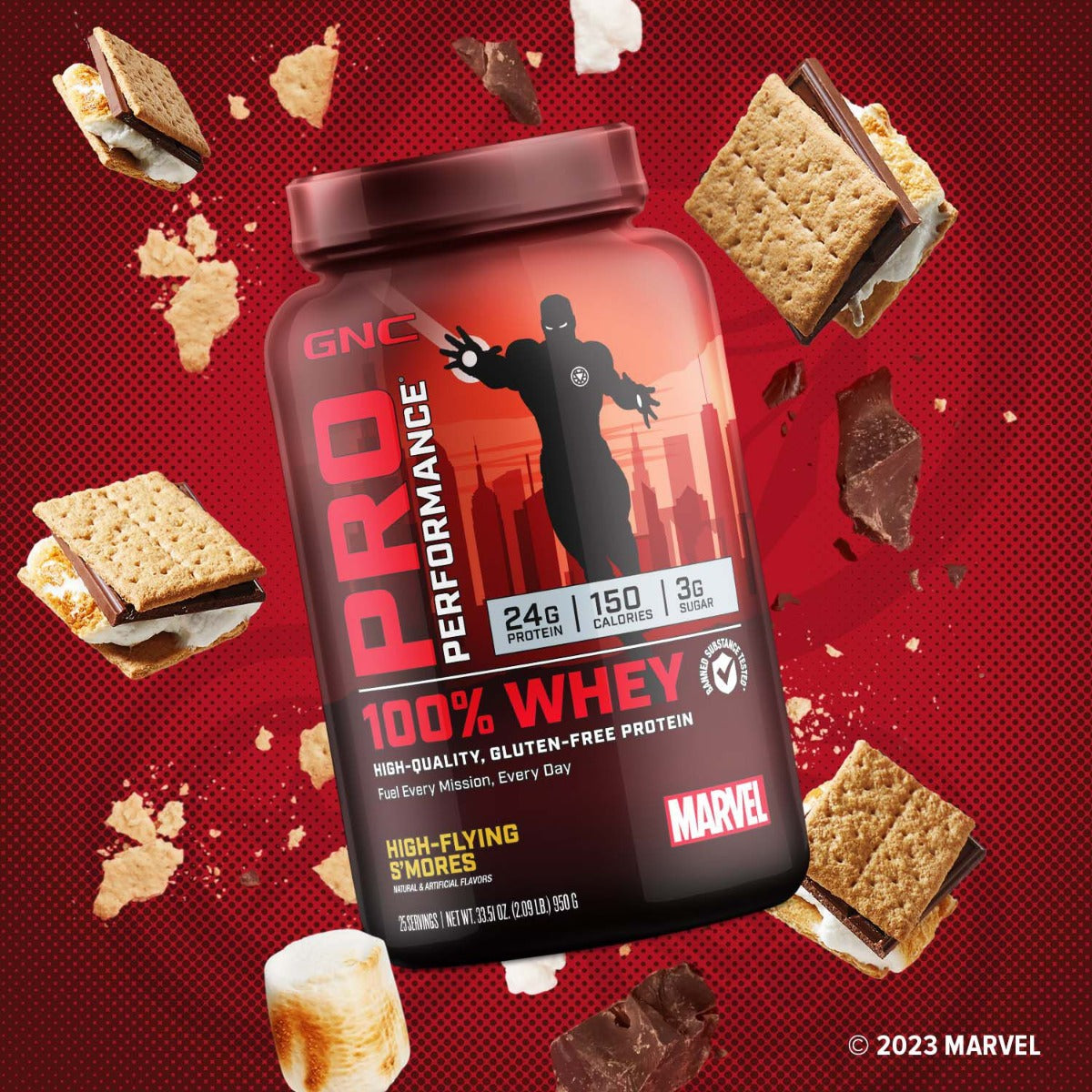 GNC PP WHEY MARVEL S'MORES