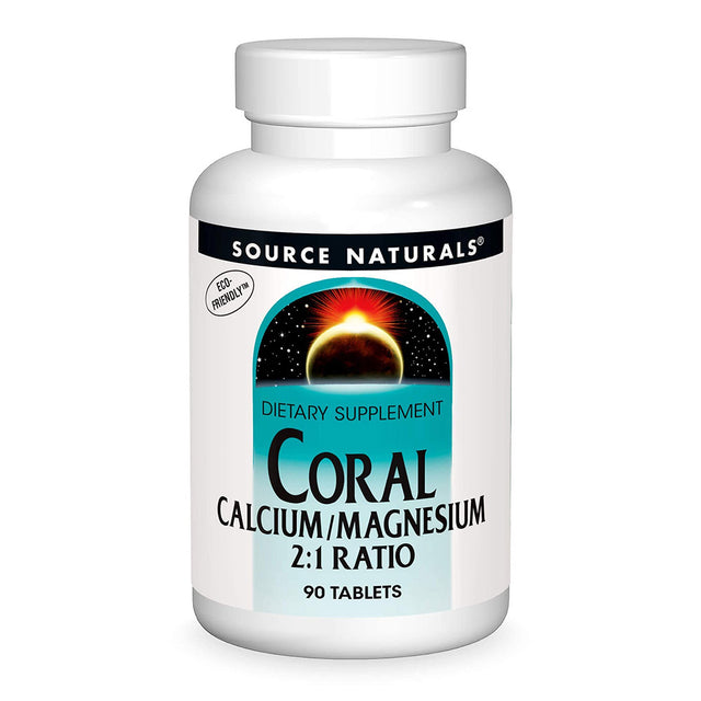 Source Naturals Coral Calcium Magnesium, 90 Tablets - Source Naturals