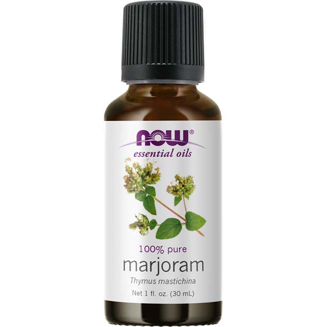 100% Pure Marjoram Oil, Now 30 Ml - Now