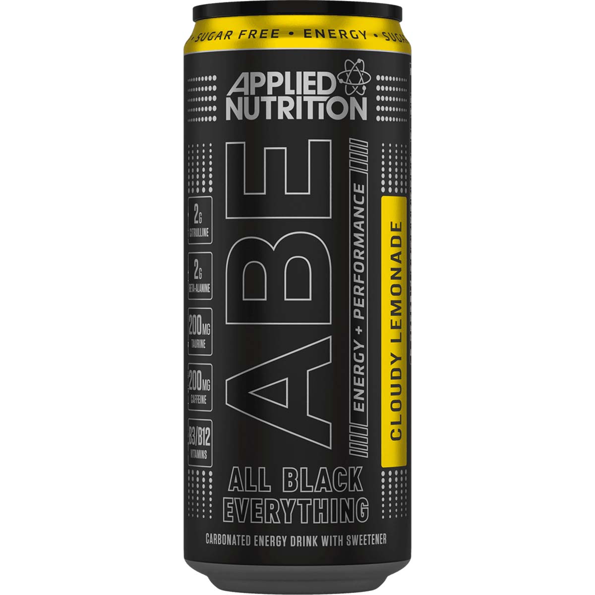 ABE Ultimate Pre Workout Drink, Applied Nutrition, Cloudy Lemonade, 1 Piece - Applied Nutrition