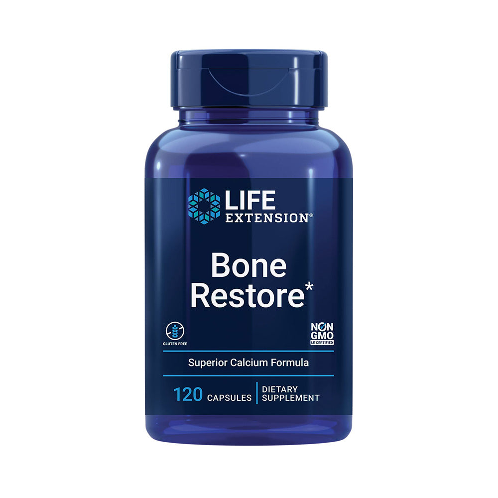 Life Extension Bone Restore, 120 Capsules - Life Extension