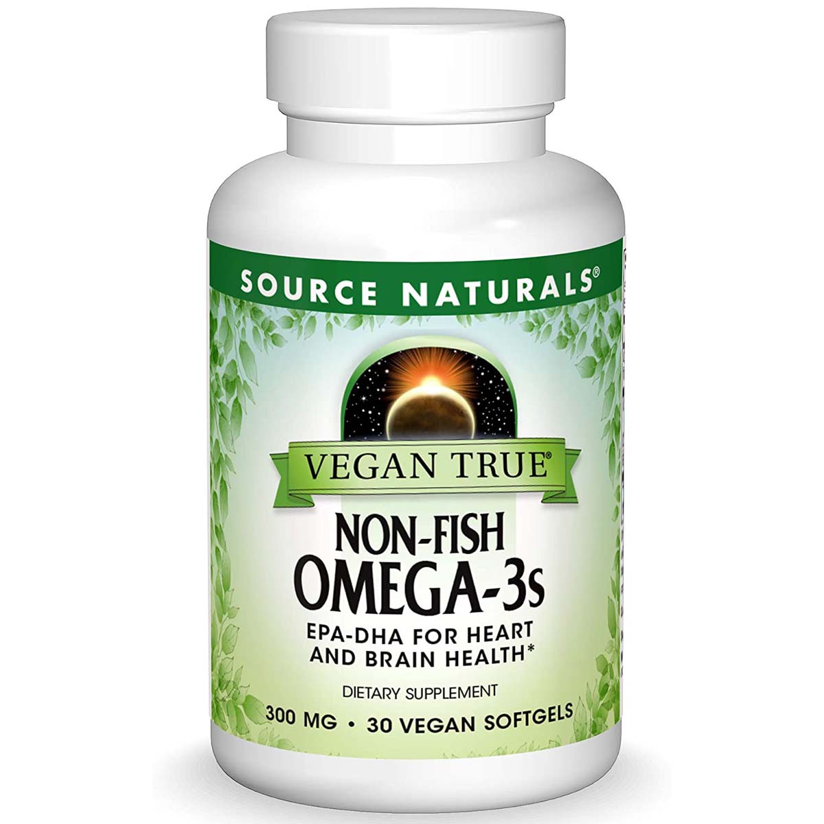 Source Naturals Vegan Omega-3, 300 mg, 30 Softgels Vegan - Source Naturals