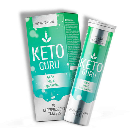 L-Glutamine Keto Guru, 10 Effervescent Tablets - Hendel's Garden