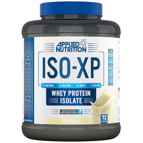 Applied Nutrition ISO-XP 100% Whey Protein Isolate, Vanilla, 1.8 Kg - Applied Nutrition