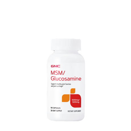 GNC MSM/Glucosamine 500mg/500mg - welzo