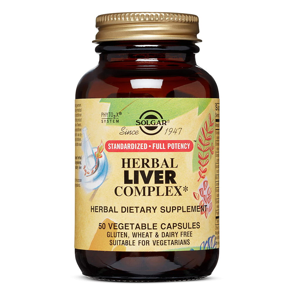 Solgar Sfp Herbal Liver Complex, 50 Vegetable Capsules - Solgar