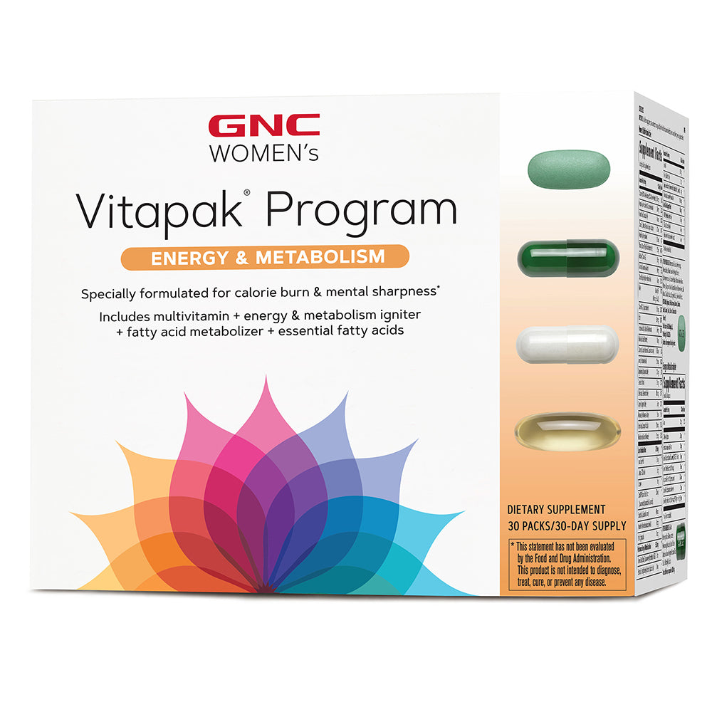 GNC GNC WOMEN'S VITAPAK PROGRAM® ENERGY AND METABOLISM [(30 PACK)]