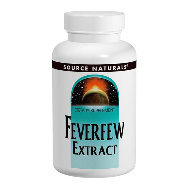 Source Naturals Feverfew Extract, 50 Tablets - Source Naturals