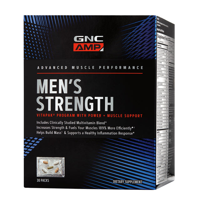 GNC GNC AMP MEN'S STRENGTH VITAPAK® PROGRAM [(30 PACK)]