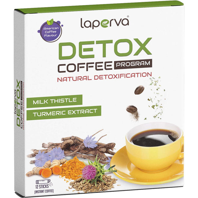 Detox Coffee Laperva, 12 Sticks - Laperva