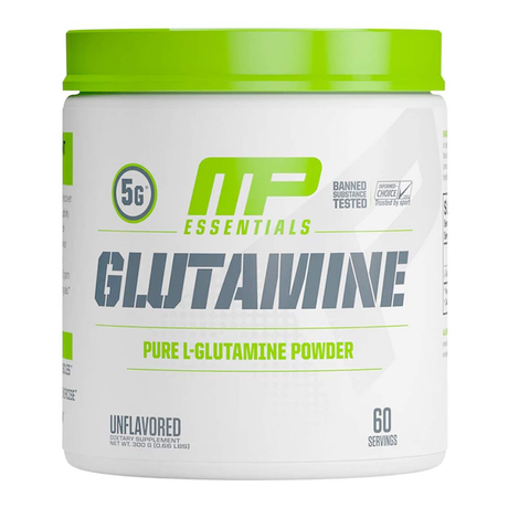 MusclePharm Essentials Glutamine, Unflavored, 60) - Muscle Pharm