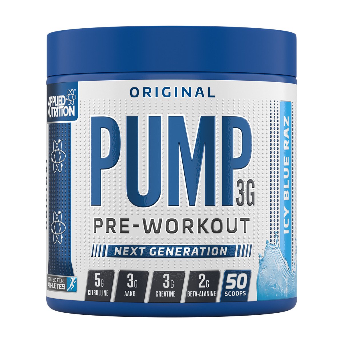 Applied Nutrition Pump 3g, Icy Blue Raz, 25) - Applied Nutrition