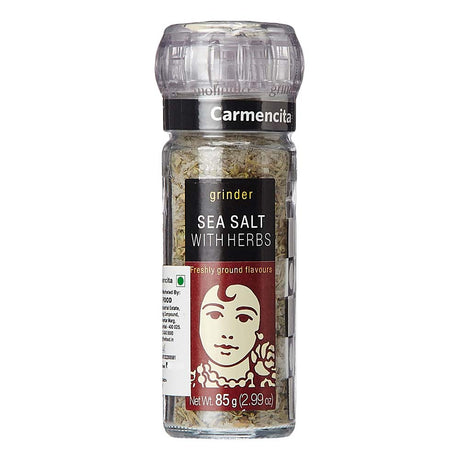 Carmencita Sea Salt and Herbs Grinder, 85 Gm - Carmencita