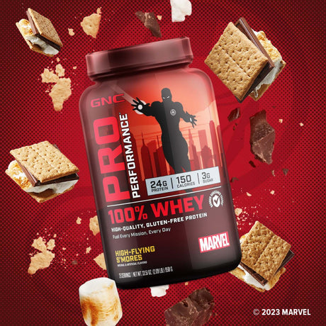 GNC PP WHEY MARVEL S&#39;MORES