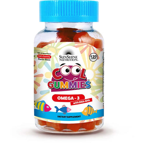 Cool Gummies Omega-3, Sunshine Nutrition, 60 Gummies - Sunshine Nutrition