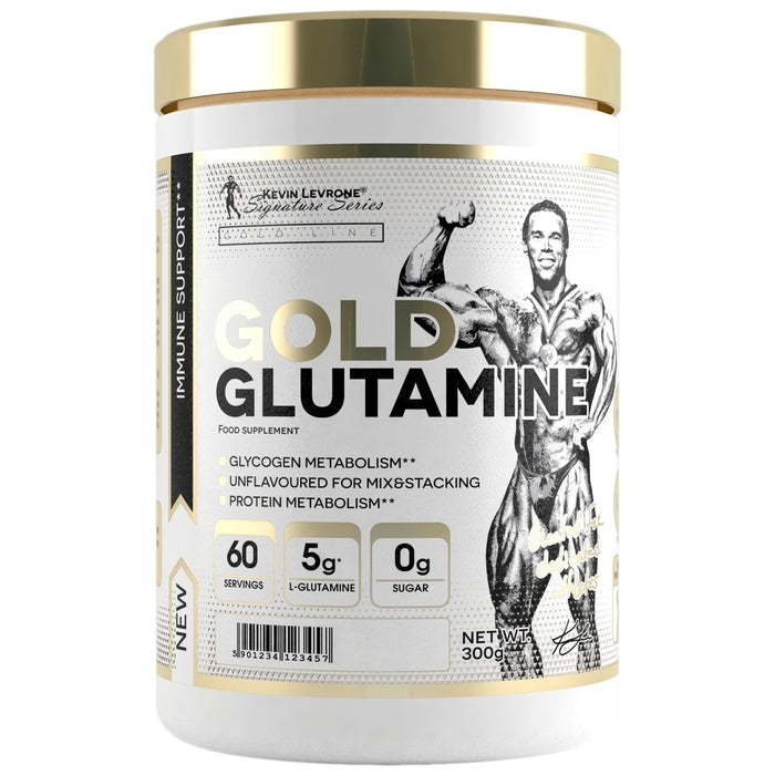 Kevin Levrone Gold Glutamine, Unflavored, 300 Gm - Kevin Levrone