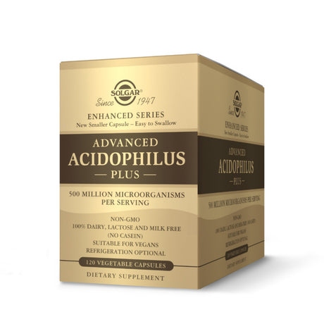 Solgar Advanced Acidophilus Plus 40+, 120 Vegetable Capsules - Solgar