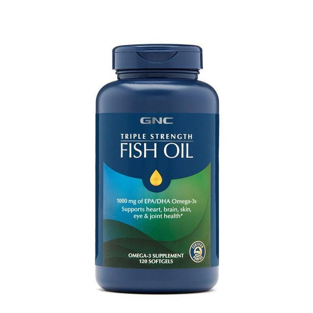 GNC TRIPLE STRENGTH FISH 120CT