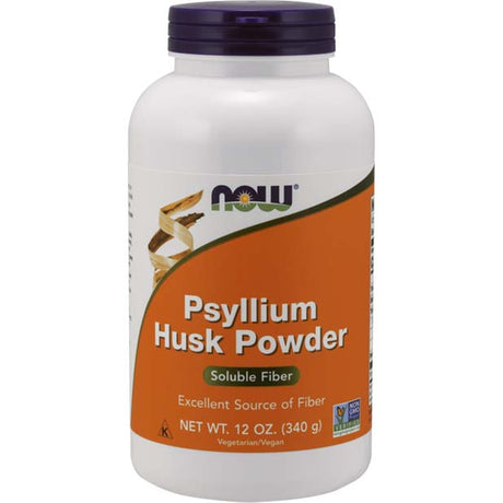 Now Psyllium Husk Powder, 340 Gm - Now