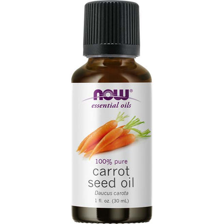 100% Pure Carrot Seed Oil, 30 ml Now - Now