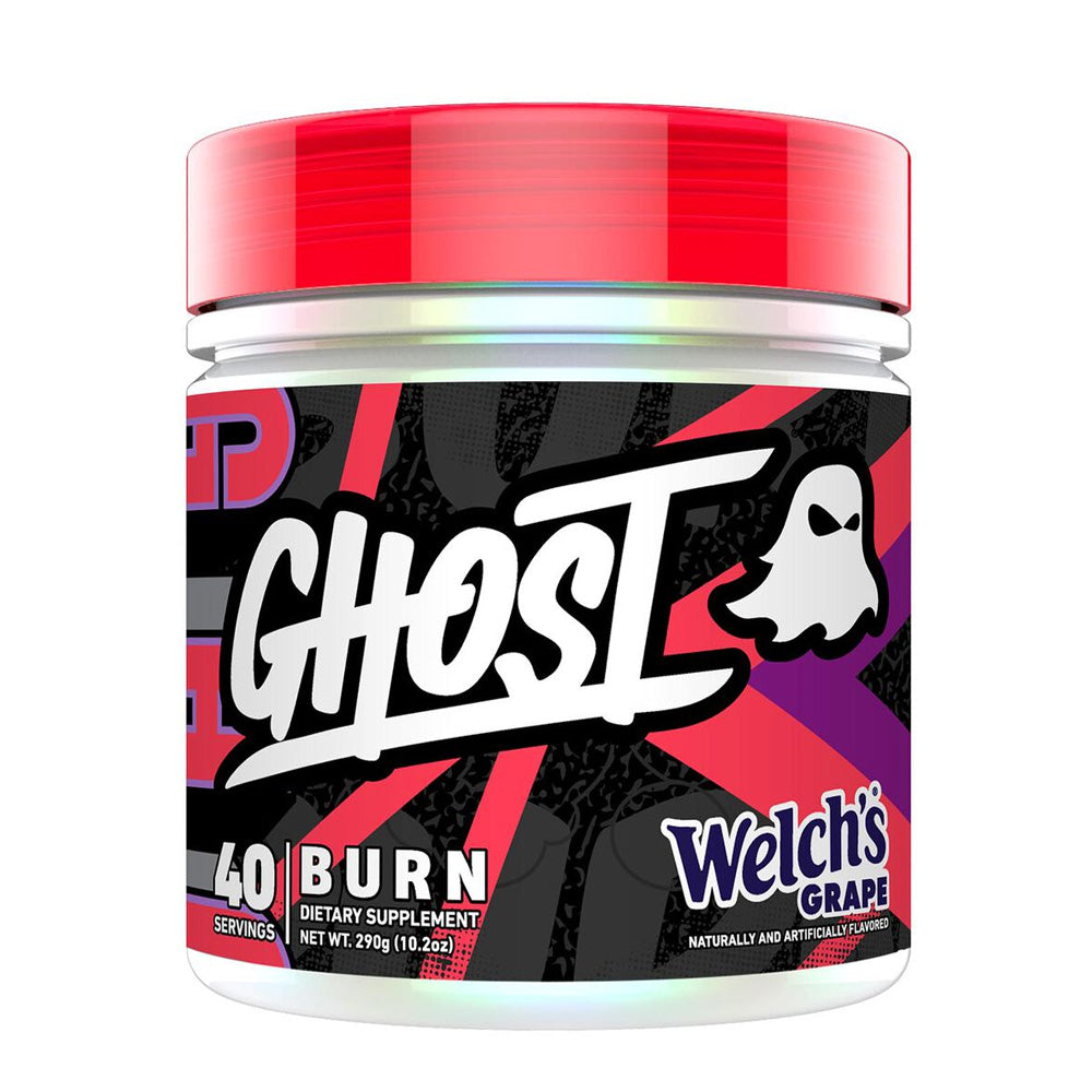 GHOST® BURN BLACK 40 SVG [(WELCH'S® GRAPE 10.2 OZ)]