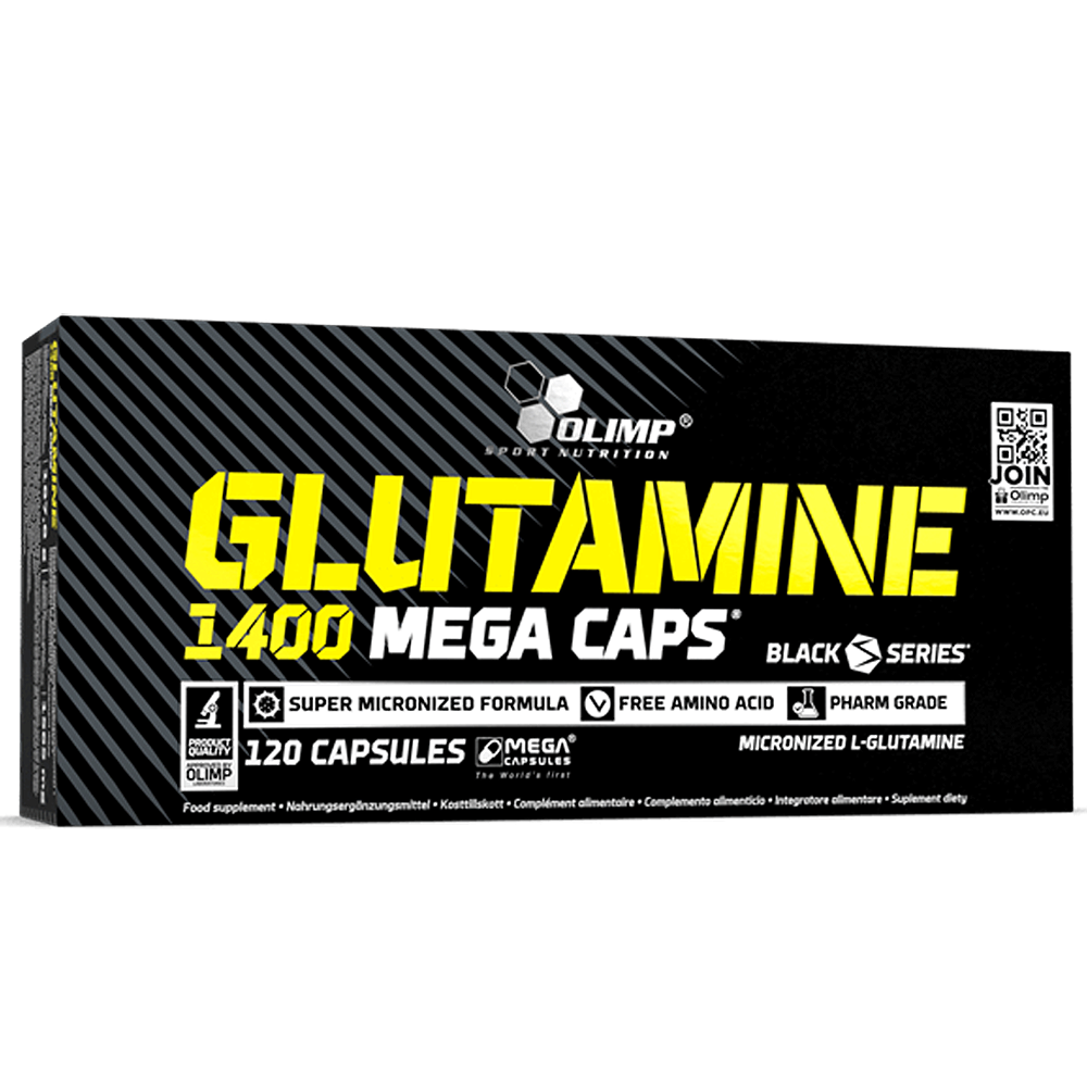 Olimp Sport Nutrition Glutamine, 1400 mg, 120 Capsules - Olimp Sport Nutrition