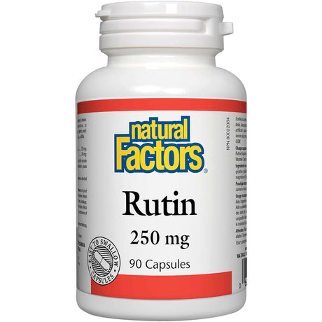 Natural Factors Rutin, 250 mg, 90 Capsules - Natural Factors