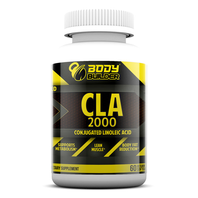 CLA Plant Based Body Builder, 2000 mg, 60 Softgels - Body Builder