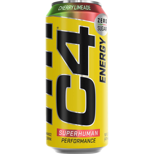 Cellucor C4 Original Carbonated Energy Drink, Cherry Limeade, 473 ml - Cellucor