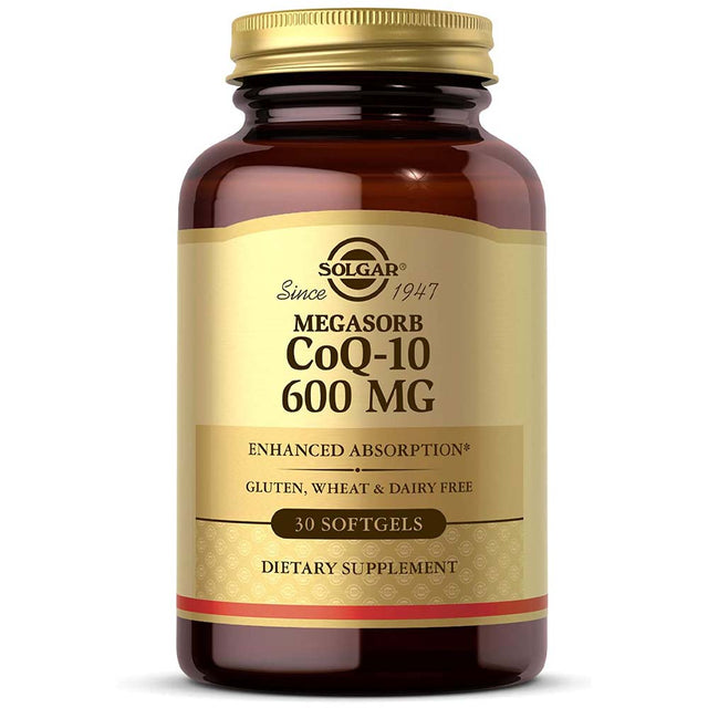 Solgar Megasorb CoQ10, 600 mg, 30 Softgels - Solgar