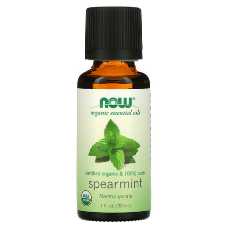 Organic Spearmint Oil, 30 ml - Now