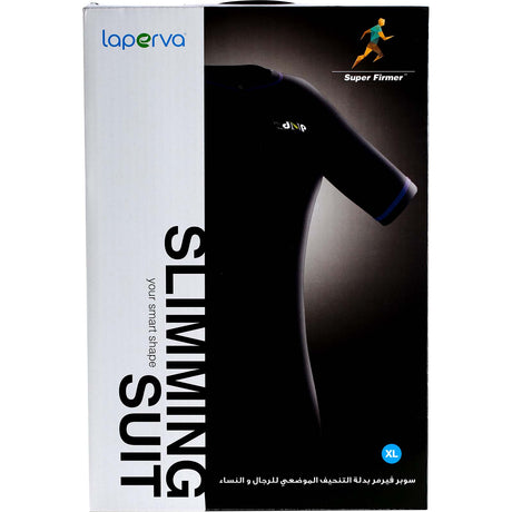 Laperva Slimming Suit, Black, XL - Laperva