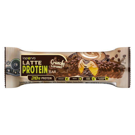 Laperva Protein Bar, Crunchy Caramel Latte, 1 Bar - Laperva