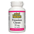 Natural Factors Potassium Citrate, 99 mg, 180 Tablets - Natural Factors