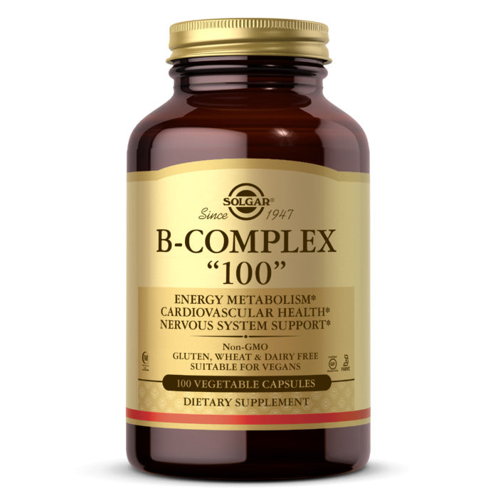 Solgar B-complex 100, 100 Vegetable Capsules - Solgar