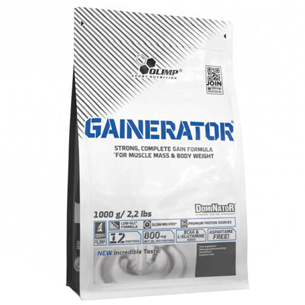 Olimp Sport Nutrition Gainerator, Strawberry, 2.2 LB - Olimp Sport Nutrition