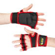 Super Grip Body Builder Glove, L, Black & Red - Body Builder