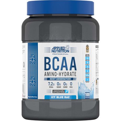 Applied Nutrition Amino Hydrate BCAA, Icy Blue Raz, 100 Servings - Applied Nutrition