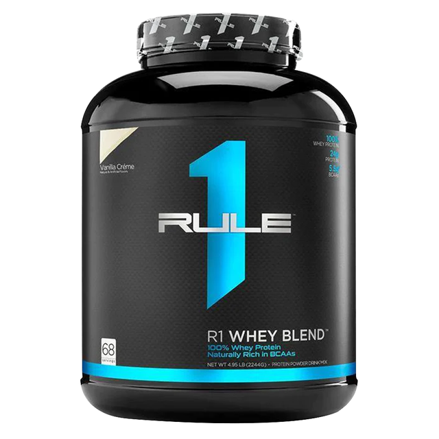 Whey Blend, Vanilla Ice Cream, 4.9 Lb, Rule 1 R1 - Rule 1