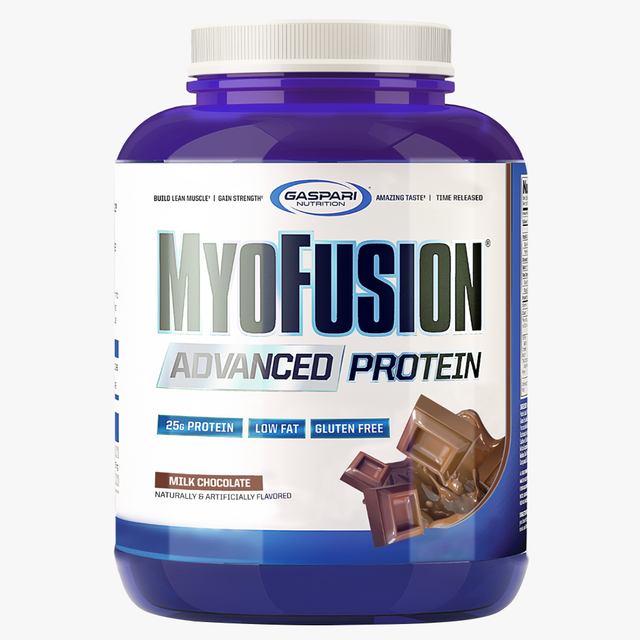 Gaspari Nutrition MyoFusion Advanced Protein, Milk Chocolate, 4 LB - Gaspari Nutrition