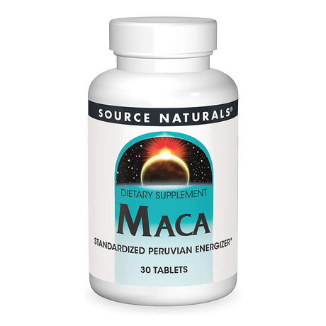 Source Naturals Maca Extract, Standard, 250 mg, 30 Tablets - Source Naturals