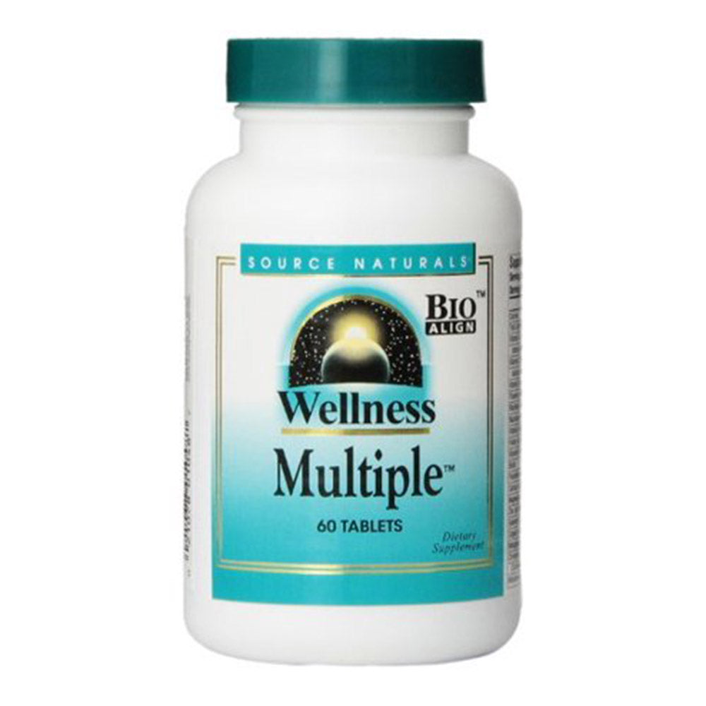 Source Naturals Wellness Multiple, 60 Tablets - Source Naturals