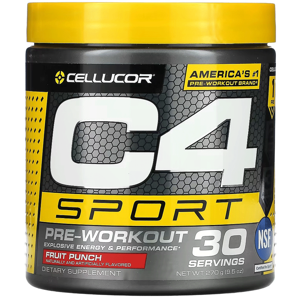 Cellucor C4 Sport, Fruit Punch, 30 servings - Cellucor