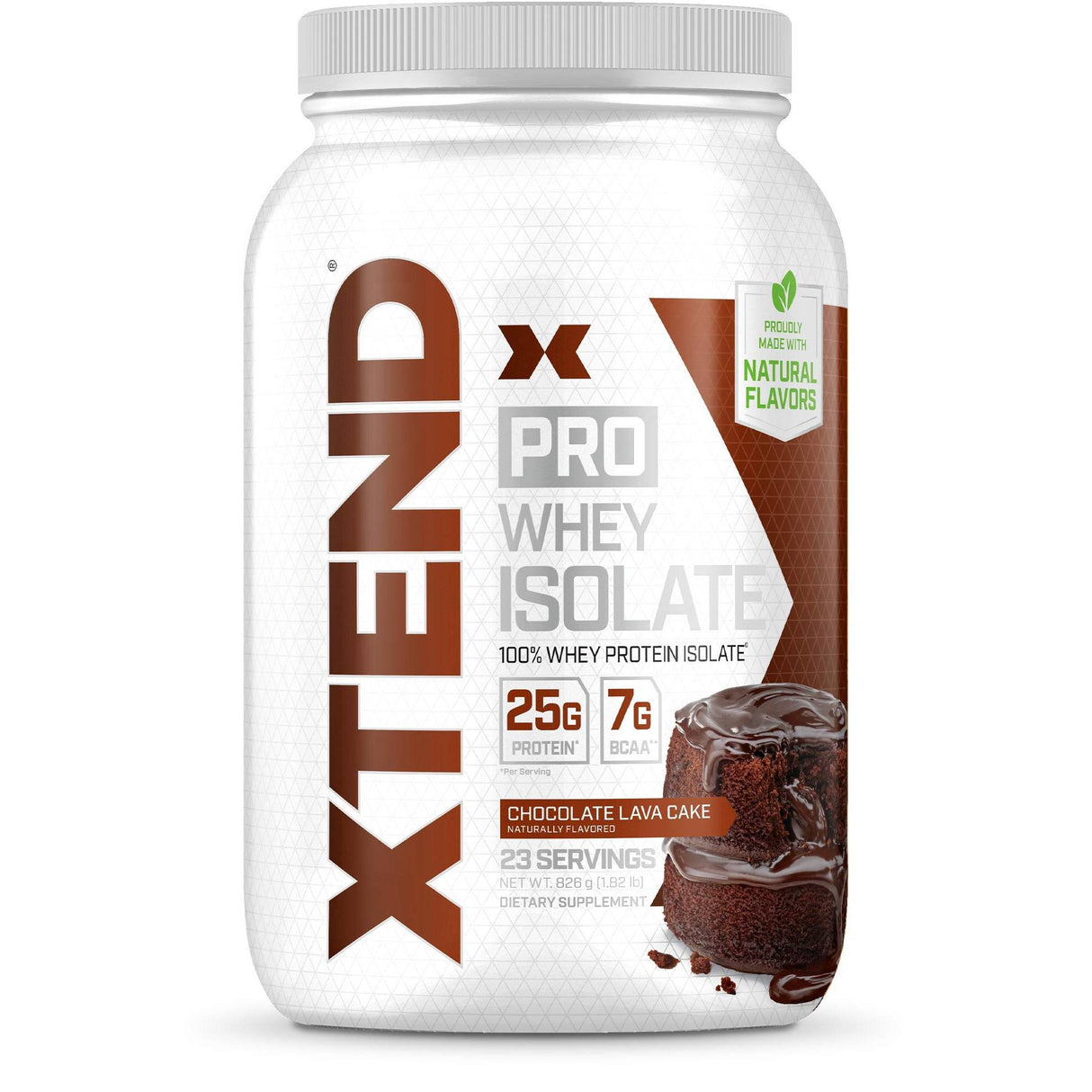 Xtend Pro Whey Isolate, 1.8 LB, Chocolate Lava Cake - Xtend