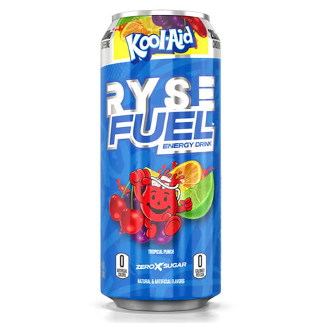 Kool Aid Tropical Punch, RYSE Fuel Energy Drink, 1 Can - RYSE