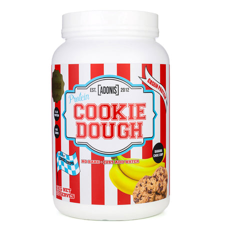 Adonis Banana Choc Chip Protein Cookie Dough, 1 kg - Adonis Gear