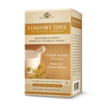 Solgar Digestive Complex Comfort Zone, 90 Vegetable Capsules - Solgar