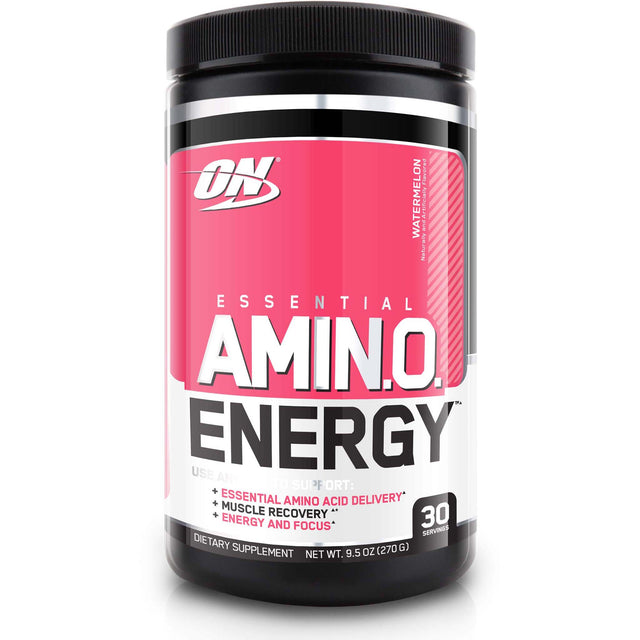 Optimum Nutrition Amino Energy, Watermelon, 30 Servings - Optimum Nutrition