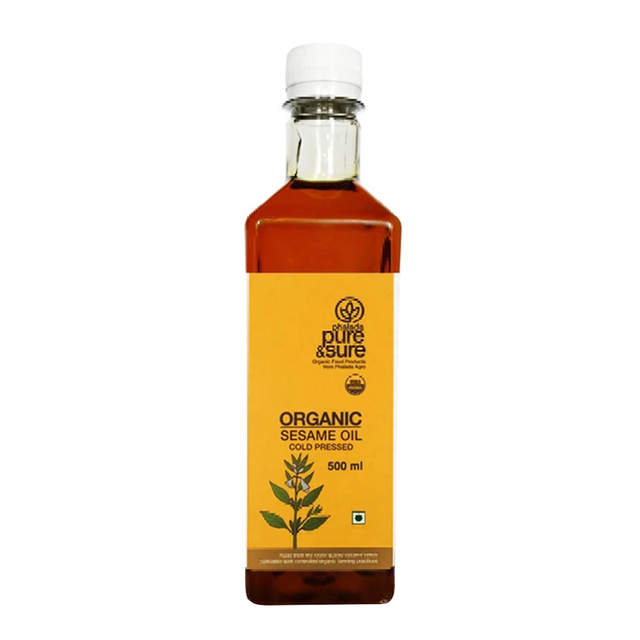 Sure & Pure Organic Sesame Oil, 1 L - Pure & Sure