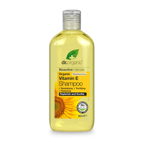 Dr Organic Vitamin E Shampoo, 265 ML - Dr Organic